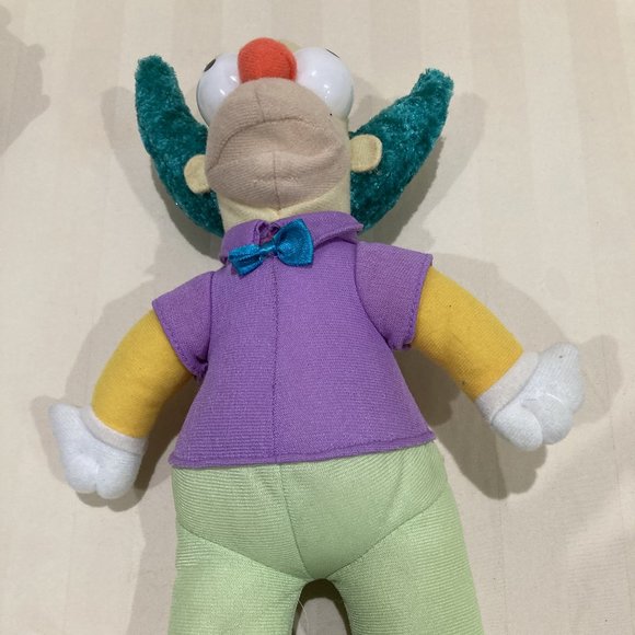 The Simpsons Krusty The Clown 12" Plush Toy 2005 - Picture 3 of 6